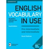 English Vocabulary in Use Pre-intermediate and Intermediate 4th Edition: Book with answers and Enhanced ebook