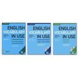 English Vocabulary İn Use Pre-intermediate + Upper-intermediate + Advanced 3 Lü Set