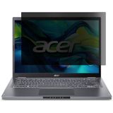 Engo Acer Aspire Lite 16 İnç İle Uyumlu Hayalet Ekran Koruyucu Notebook, Yandan Görünmeyen Anti-Spy Gizlilik (Privacy) Laptop Koruması, 9H Temperli Nano Kırılmaz Esnek Cam, Parlama Önleyici