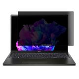 Engo Acer Swift Edge 16 İnç İle Uyumlu Hayalet Ekran Koruyucu Notebook, Yandan Görünmeyen Anti-Spy Gizlilik (Privacy) Laptop Koruması, 9H Temperli Nano Kırılmaz Esnek Cam, Parlama Önleyici