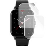 Engo Amazfit Gts 2e 42mm İle Uyumlu Ekran Koruyucu, Tam Kaplayan Akıllı Saat Koruması, Çizilmeye Dayanıklı Tpu Koruma 2 Adet, Hd Şeffaf