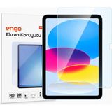 Engo Apple iPad 11. Nesil A16 Ekran Koruyucu 11 inç 9H Parlak Tablet Kırılmaz Cam Nano Şeffaf A3354 A3355 ile Uyumlu