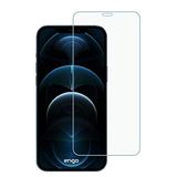 Engo Apple iPhone 12 Pro Max İle Uyumlu Ekran Koruyucu 9H Temperli Kırılmaz Esnek Nano Cam, Çizilmeye Dayanıklı Koruma, HD Şeffaf