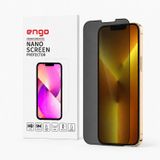 Engo Apple iPhone 13 Pro İle Uyumlu Mat Ekran Koruyucu Parmak İzi Bırakmaz Parlama Önleyici Dayanıklı Esnek Yapılı Kırılmaz 9H Nano Cam Koruma