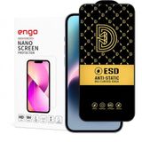 Engo Apple iPhone 14 İle Uyumlu Ekran Koruyucu Antistatik 9H Temperli Kırılmaz Cam, Toz Tutmayan Parmak İzi Önleyici, 5D Tam Kaplayan Esd Koruma, Hd Şeffaf