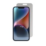 Engo Apple iPhone 14 Plus İle Uyumlu Hayalet Ekran Koruyucu, Yandan Görünmeyen Anti-Spy Gizlilik (Privacy) Koruması, 9H Temperli Nano Kırılmaz Esnek Cam, Parlama ve Parmak İzi Önleyici