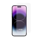 Engo Apple iPhone 14 Pro İle Uyumlu Mat Ekran Koruyucu Parmak İzi Bırakmaz Parlama Önleyici Dayanıklı Esnek Yapılı Kırılmaz 9H Nano Cam Koruma