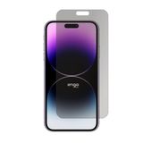 Engo Apple iPhone 14 Pro Max İle Uyumlu Hayalet Ekran Koruyucu, Yandan Görünmeyen Anti-Spy Gizlilik (Privacy) Koruması, 9H Temperli Nano Kırılmaz Esnek Cam, Parlama ve Parmak İzi Önleyici