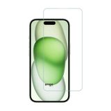 Engo Apple iPhone 15 Plus İle Uyumlu Ekran Koruyucu 9H Temperli Kırılmaz Esnek Nano Cam, Çizilmeye Dayanıklı Koruma, HD Şeffaf