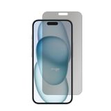 Engo Apple iPhone 15 Plus İle Uyumlu Hayalet Ekran Koruyucu, Yandan Görünmeyen Anti-Spy Gizlilik (Privacy) Koruması, 9H Temperli Nano Kırılmaz Esnek Cam, Parlama ve Parmak İzi Önleyici