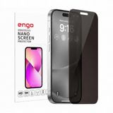 Engo Apple iPhone 16 Pro İle Uyumlu Hayalet Ekran Koruyucu, Yandan Görünmeyen Anti-Spy Gizlilik (Privacy) Koruması, 9H Temperli Nano Kırılmaz Esnek Cam, Parlama ve Parmak İzi Önleyici