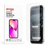 Engo Apple iPhone 17 Pro İle Uyumlu Mat Ekran Koruyucu Parmak İzi Bırakmaz Parlama Önleyici Dayanıklı Esnek Yapılı Kırılmaz 9H Nano Cam Koruma