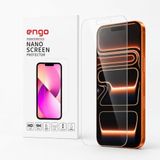 Engo Apple iPhone 17 Pro Max İle Uyumlu Ekran Koruyucu 6.9 inç Şeffaf, Dayanıklı Esnek Yapılı Kırılmaz 9H Nano Cam Koruma