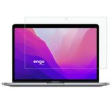 Engo Apple Macbook Pro 13.3 İnç İle Uyumlu Ekran Koruyucu Notebook, 9H Temperli Kırılmaz Esnek Nano Cam, Çizilmeye Ve Darbeye Dayanıklı Laptop Koruma, HD Şeffaf M2 (2022) 16:10