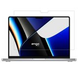 Engo Apple Macbook Pro 14.2 İnç İle Uyumlu Ekran Koruyucu Notebook, 9H Temperli Kırılmaz Esnek Nano Cam, Çizilmeye Ve Darbeye Dayanıklı Laptop Koruma, HD Şeffaf M1 Pro (2021) 16:10