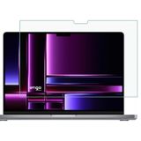 Engo Apple Macbook Pro 14.2 İnç İle Uyumlu Ekran Koruyucu Notebook, 9H Temperli Kırılmaz Esnek Nano Cam, Çizilmeye Ve Darbeye Dayanıklı Laptop Koruma, HD Şeffaf M2 Max