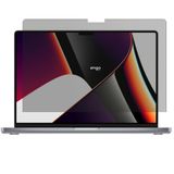 Engo Apple Macbook Pro M1 Max 16.2 İnç İle Uyumlu Hayalet Ekran Koruyucu Notebook, Yandan Görünmeyen Anti-Spy Gizlilik (Privacy) Laptop Koruması, 9H Temperli Nano Kırılmaz Esnek Cam, Parlama Önleyici