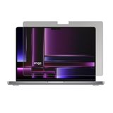 Engo Apple Macbook Pro M2 Pro 14.2 İnç İle Uyumlu Hayalet Ekran Koruyucu Notebook, Yandan Görünmeyen Anti-Spy Gizlilik (Privacy) Laptop Koruması, 9H Temperli Nano Kırılmaz Esnek Cam 16:10