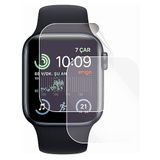 Engo Apple Watch 40mm Esnek İle Uyumlu Ekran Koruyucu, Tam Kaplayan Akıllı Saat Koruması, Çizilmeye Dayanıklı Tpu Koruma 2 Adet, Hd Şeffaf