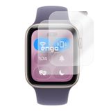Engo Apple Watch Se 3 44mm İle Uyumlu Ekran Koruyucu, Tam Kaplayan Akıllı Saat Koruması, Çizilmeye Dayanıklı Tpu Koruma 2 Adet, Hd Şeffaf