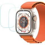 Engo Apple Watch Ultra 49 mm Flexible Esnek Cam 2 Adet Ekran Koruyucu
