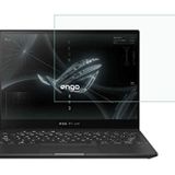 Engo Asus Rog Flow 13.4 İnç İle Uyumlu Ekran Koruyucu Notebook, 9H Temperli Kırılmaz Esnek Nano Cam, Çizilmeye Ve Darbeye Dayanıklı Laptop Koruma, HD Şeffaf