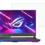 Engo Asus Rog Strix 15.6 İnç İle Uyumlu Ekran Koruyucu Notebook, 9H Temperli Kırılmaz Esnek Nano Cam, Çizilmeye Ve Darbeye Dayanıklı Laptop Koruma, HD Şeffaf