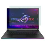 Engo Asus Rog Strix Scar 18 İnç İle Uyumlu Ekran Koruyucu Notebook, 9H Temperli Kırılmaz Esnek Nano Cam, Çizilmeye Ve Darbeye Dayanıklı Laptop Koruma, HD Şeffaf 16:10