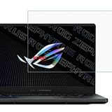 Engo Asus Rog Zephyrus 15.6 İnç İle Uyumlu Ekran Koruyucu Notebook, 9H Temperli Kırılmaz Esnek Nano Cam, Çizilmeye Ve Darbeye Dayanıklı Laptop Koruma, HD Şeffaf
