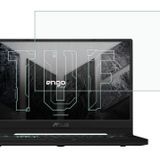 Engo Asus Tuf Dash 15.6 İnç İle Uyumlu Ekran Koruyucu Notebook, 9H Temperli Kırılmaz Esnek Nano Cam, Çizilmeye Ve Darbeye Dayanıklı Laptop Koruma, HD Şeffaf