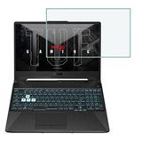 Engo Asus Tuf Gaming A15 15.6 İnç İle Uyumlu Ekran Koruyucu Notebook, 9H Temperli Kırılmaz Esnek Nano Cam, Çizilmeye Ve Darbeye Dayanıklı Laptop Koruma, HD Şeffaf