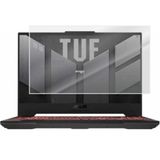 Engo Asus Tuf Gaming A15 (2023) 15.6 İnç İle Uyumlu Mat Ekran Koruyucu Notebook, Yansıma Ve Parlama Önleyici Parmak İzi Bırakmayan Laptop Koruma, 9H Temperli Kırılmaz Esnek Nano Cam 16:9