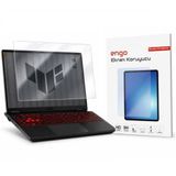 Engo Asus TUF Gaming A16 16 İnç İle Uyumlu Mat Ekran Koruyucu Notebook, Yansıma Ve Parlama Önleyici Parmak İzi Bırakmayan Laptop Koruma, 9H Temperli Kırılmaz Esnek Nano Cam