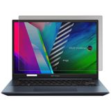 Engo Asus Vivobook Pro 14 Oled 14 İnç İle Uyumlu Hayalet Ekran Koruyucu Notebook, Yandan Görünmeyen Anti-Spy Gizlilik (Privacy) Laptop Koruması, 9H Temperli Nano Kırılmaz Esnek Cam 16:10