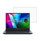 Engo Asus Vivobook Pro 14X Oled 14 İnç İle Uyumlu Ekran Koruyucu Notebook, 9H Temperli Kırılmaz Esnek Nano Cam, Çizilmeye Ve Darbeye Dayanıklı Laptop Koruma, HD Şeffaf