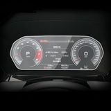 Engo Audi A3 12.3 İnç İle Uyumlu Mat Ekran Koruyucu Dijital Gösterge