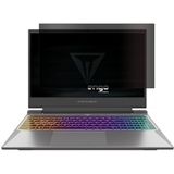 Engo Casper Excalibur G880 15.6 İnç İle Uyumlu Hayalet Ekran Koruyucu Notebook, Yandan Görünmeyen Anti-Spy Gizlilik (Privacy) Laptop Koruması, 9H Temperli Nano Kırılmaz Esnek Cam, Parlama Önleyici