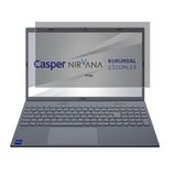 Engo Casper Nirvana C600 15.6 İnç İle Uyumlu Hayalet Ekran Koruyucu Notebook, Yandan Görünmeyen Anti-Spy Gizlilik (Privacy) Laptop Koruması, 9H Temperli Nano Kırılmaz Esnek Cam, Parlama Önleyici 16:9