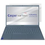 Engo Casper Nirvana C600 15.6 İnç İle Uyumlu Mat Ekran Koruyucu Notebook, Yansıma Ve Parlama Önleyici Parmak İzi Bırakmayan Laptop Koruma, 9H Temperli Kırılmaz Esnek Nano Cam 16:9