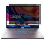 Engo Casper Nirvana S100 16 İnç İle Uyumlu Hayalet Ekran Koruyucu Notebook, Yandan Görünmeyen Anti-Spy Gizlilik (Privacy) Laptop Koruması, 9H Temperli Nano Kırılmaz Esnek Cam, Parlama Önleyici 16:10
