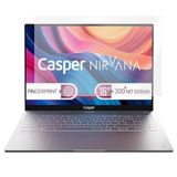 Engo Casper Nirvana S100 16 İnç İle Uyumlu Mat Ekran Koruyucu Notebook, Yansıma Ve Parlama Önleyici Parmak İzi Bırakmayan Laptop Koruma, 9H Temperli Kırılmaz Esnek Nano Cam 16:10