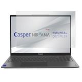 Engo Casper Nirvana X700 15.6 İnç İle Uyumlu Mat Ekran Koruyucu Notebook, Yansıma Ve Parlama Önleyici Parmak İzi Bırakmayan Laptop Koruma, 9H Temperli Kırılmaz Esnek Nano Cam 16:9