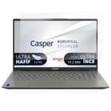 Engo Casper Nirvana X750 15.6 İnç İle Uyumlu Mat Ekran Koruyucu Notebook, Yansıma Ve Parlama Önleyici Parmak İzi Bırakmayan Laptop Koruma, 9H Temperli Kırılmaz Esnek Nano Cam 16:9