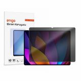 Engo Casper Pad Z10 Pro 14.2 İnç İle Uyumlu Hayalet Ekran Koruyucu, Yandan Görünmeyen Anti-Spy Gizlilik (Privacy) Koruması, 9H Temperli Nano Kırılmaz Esnek Cam, Parlama Ve Parmak İzi Önleyici