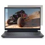 Engo Dell G15 5530 15.6 İnç İle Uyumlu Hayalet Ekran Koruyucu Notebook, Yandan Görünmeyen Anti-Spy Gizlilik (Privacy) Laptop Koruması, 9H Temperli Nano Kırılmaz Esnek Cam, Parlama Önleyici