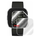 Engo Fitbit Versa 2 İle Uyumlu Ekran Koruyucu, Tam Kaplayan Akıllı Saat Koruması, Çizilmeye Dayanıklı Tpu Koruma 2 Adet, Hd Şeffaf