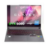 Engo Game Garaj Slayer X7T-5060 16 İnç İle Uyumlu Mat Ekran Koruyucu Notebook, Yansıma Ve Parlama Önleyici Parmak İzi Bırakmayan Laptop Koruma, 9H Temperli Kırılmaz Esnek Nano Cam