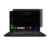 Engo Game Garaj Slayer5 7XL-5060 17 İnç İle Uyumlu Hayalet Ekran Koruyucu Notebook, Yandan Görünmeyen Anti-Spy Gizlilik (Privacy) Laptop Koruması, 9H Temperli Nano Kırılmaz Esnek Cam