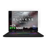 Engo Game Garaj Slayer5 7XL-5060 17 İnç İle Uyumlu Mat Ekran Koruyucu Notebook, Yansıma Ve Parlama Önleyici Parmak İzi Bırakmayan Laptop Koruma, 9H Temperli Kırılmaz Esnek Nano Cam 16:10
