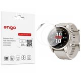 Engo Garmin Fenix 7S Pro İle Uyumlu Ekran Koruyucu, Tam Kaplayan Akıllı Saat Koruması, Çizilmeye Dayanıklı Tpu Koruma 2 Adet, Hd Şeffaf
